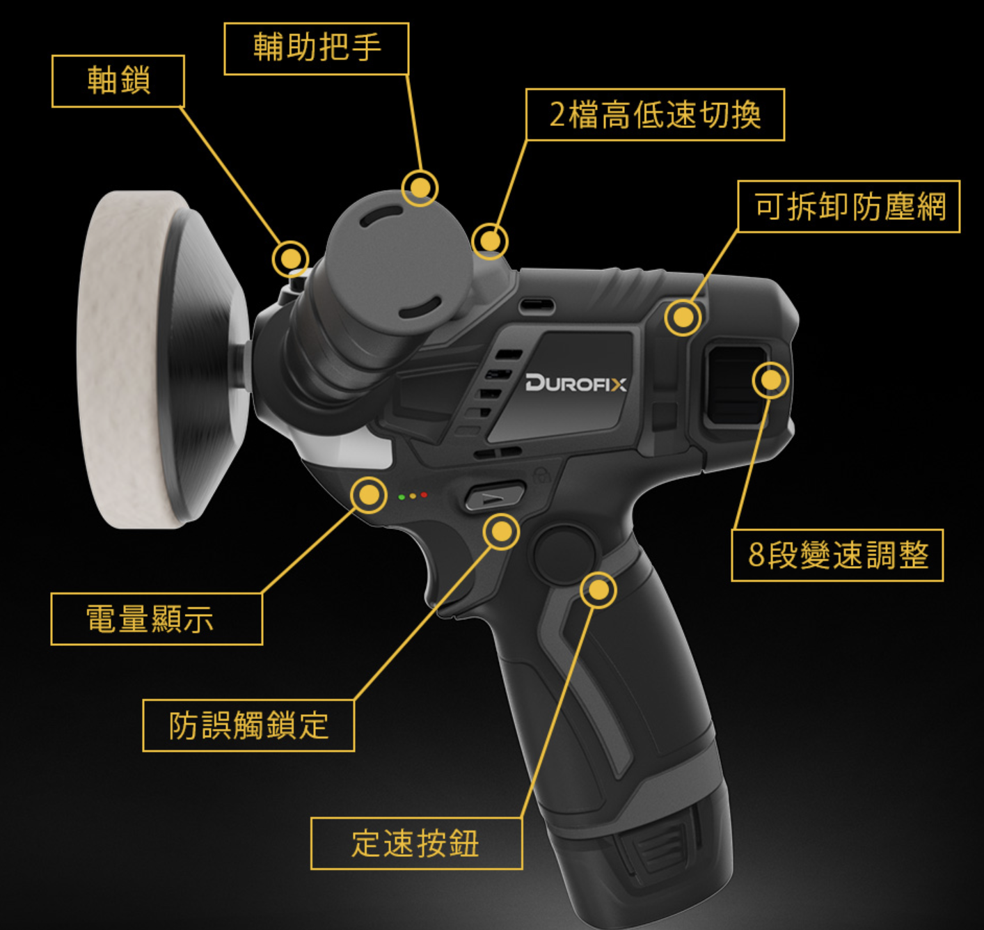 無刷電動打磨機 2