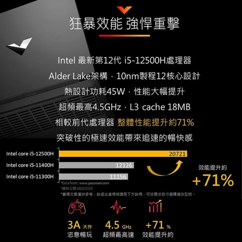 Victus 光影V 15.6吋電競筆電 3