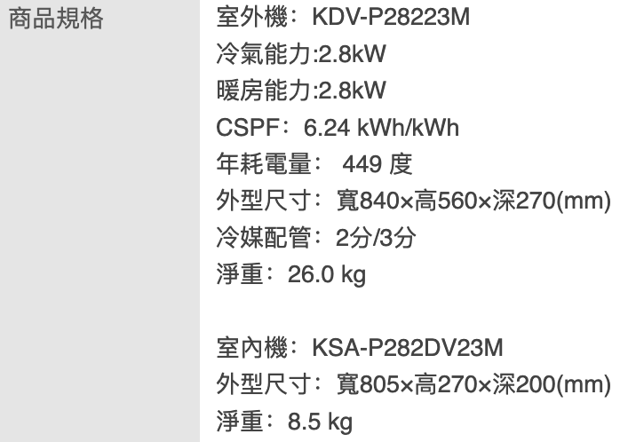  一級變頻智慧聯網聲控冷暖型分離式冷氣 2