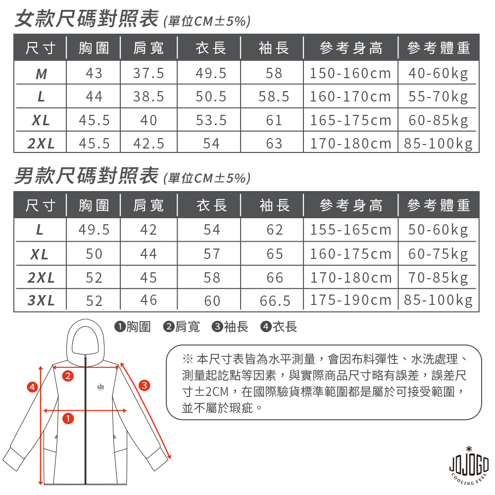 抗UV 極度涼感外套 3
