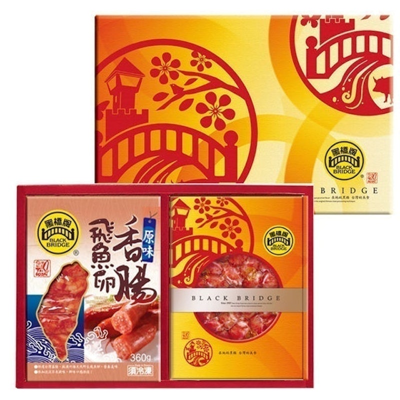 海陸雙嚐禮盒(飛魚卵香腸+珍珠香腸) 1