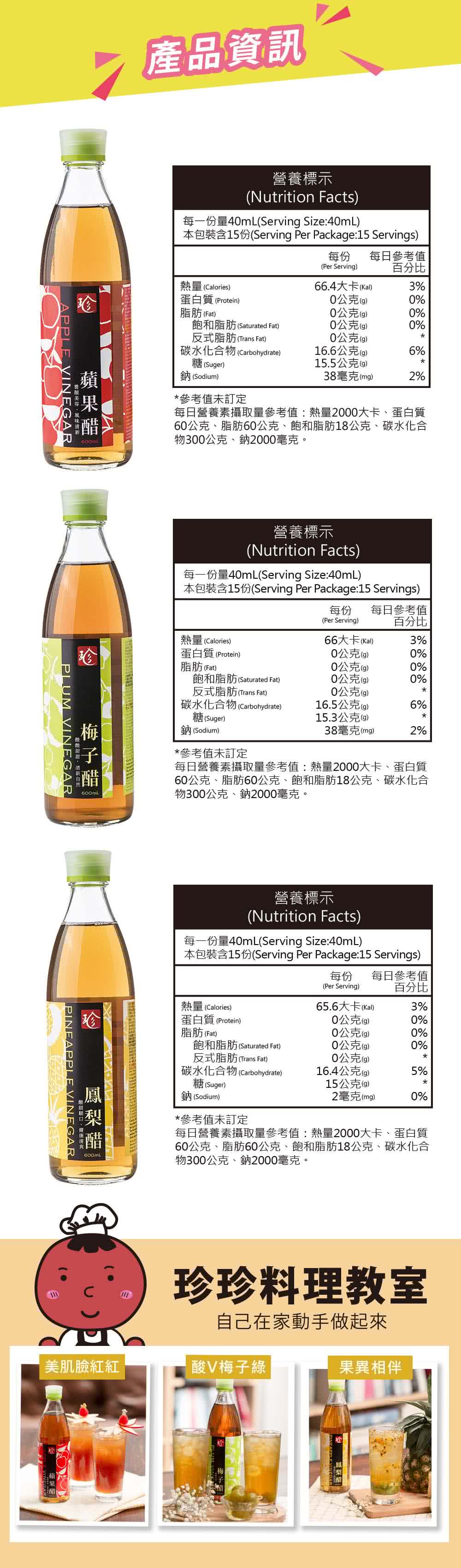 食尚樂活蘋果醋 3