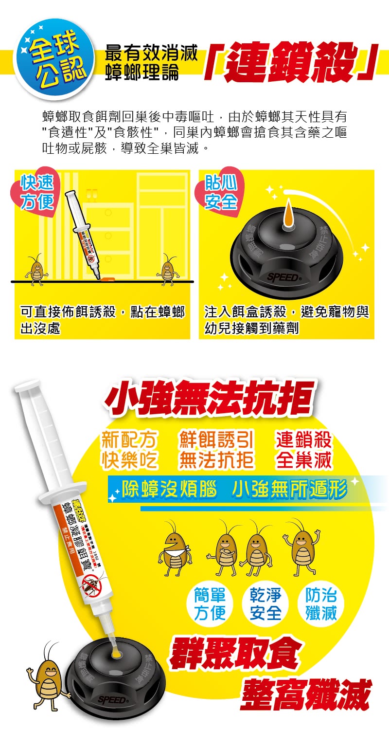 蟑螂凝膠餌寶 2