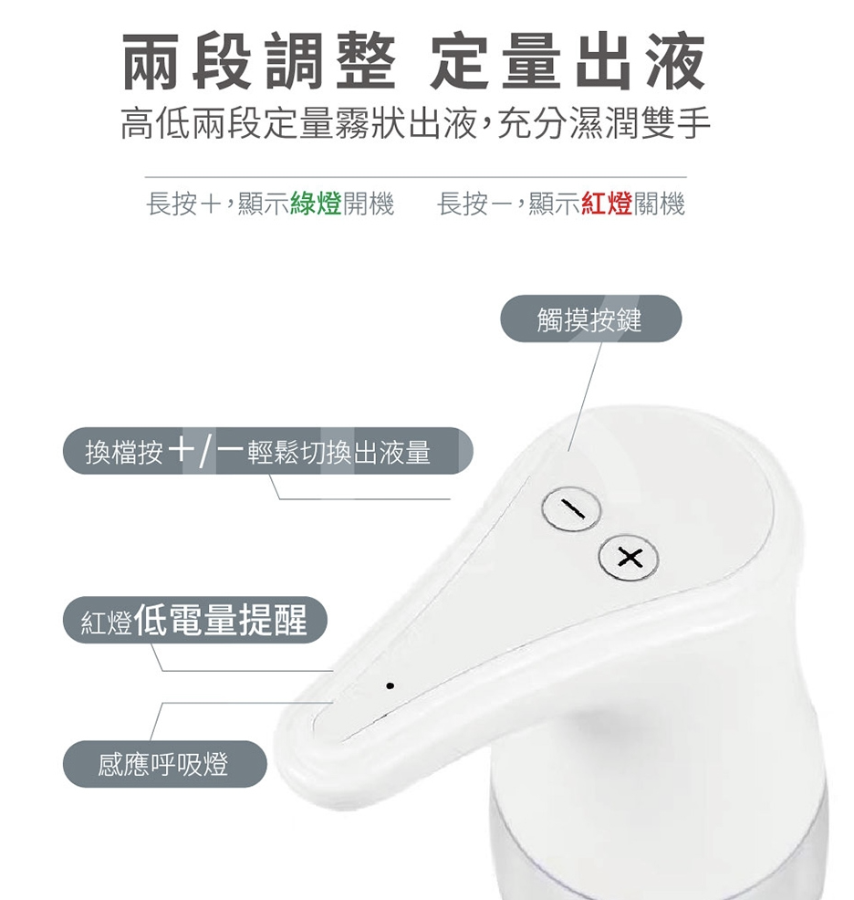 自動感應酒精殺菌淨手噴霧機 2