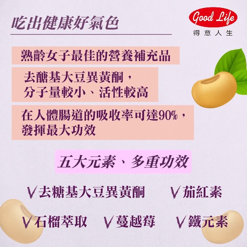 去醣基大豆異黃酮膠囊 2