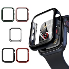 for Apple watch 一體成形式玻璃加保護殼 44mm