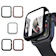 CITY BOSS for Apple watch 一體成形式玻璃加保護殼 44mm 1