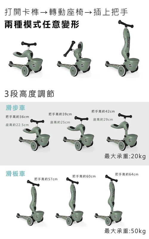 Kick1 Lifestyle 滑步車 3