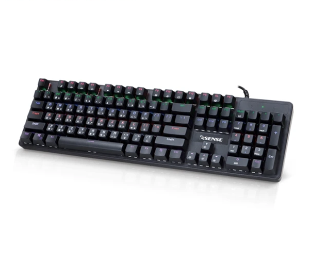 K8150BK機械青軸混彩電競鍵盤混彩天使版 1