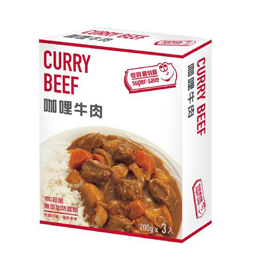 愛買嚴選調理包系列 咖哩牛肉 1