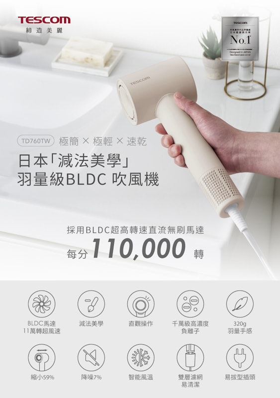 專業負離子吹風機 2