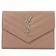 YSL 金屬字母LOGO菱格V字信用卡護照夾 1