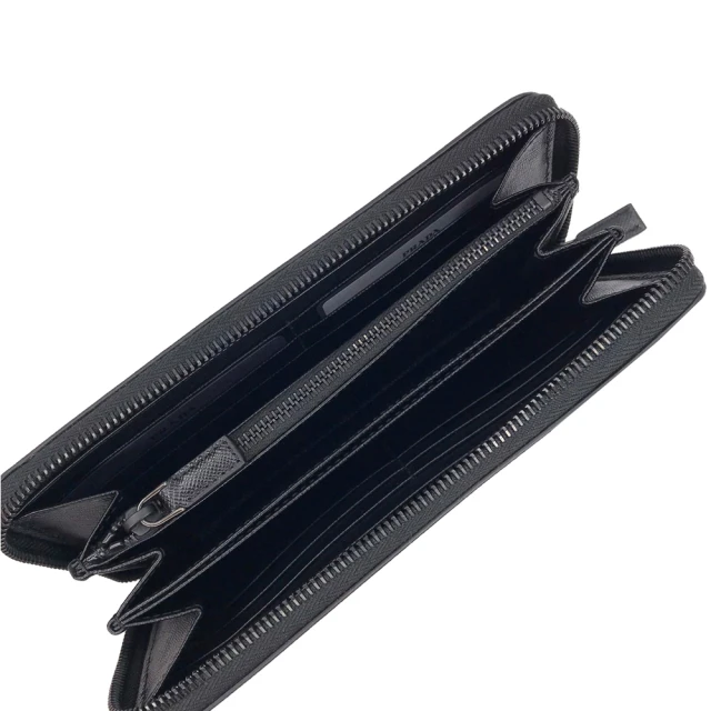 Saffiano 皮革長夾 3