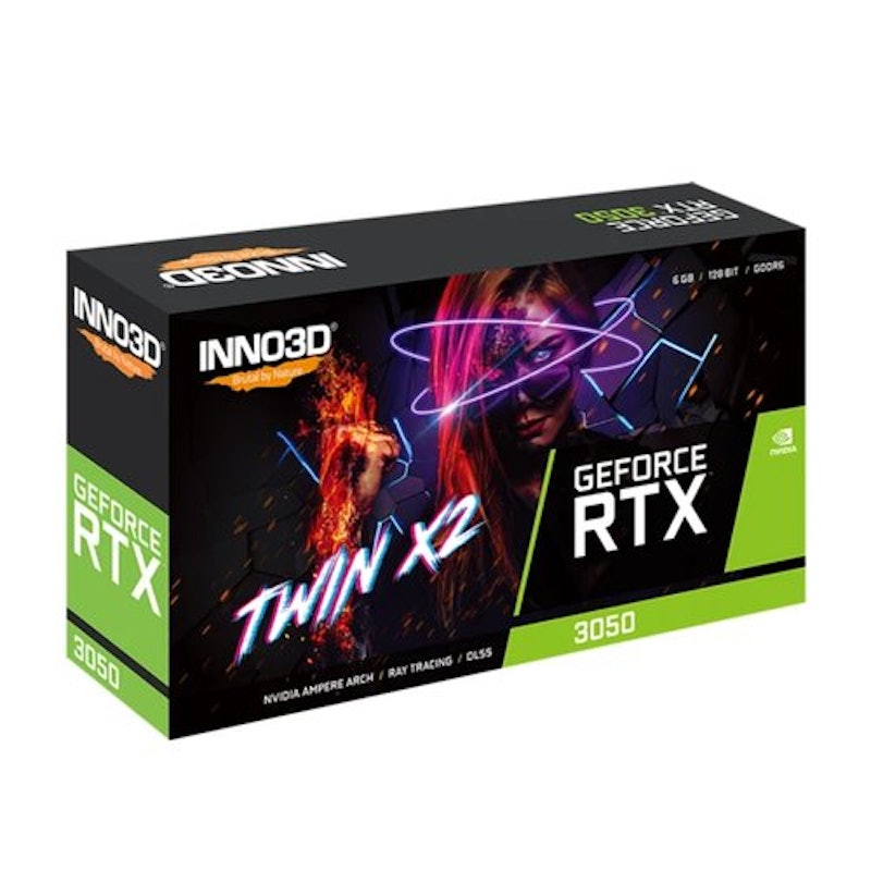 RTX 3050 6GB GDDR6 TWIN X2 1