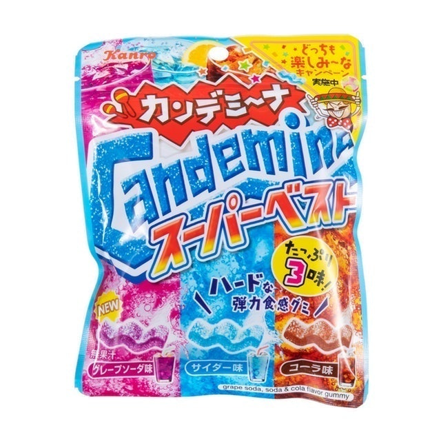 Candemina波浪軟糖 綜合汽水口味 1