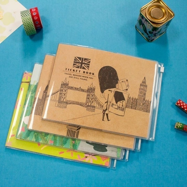 A5樂遊旅行集票手作本 1