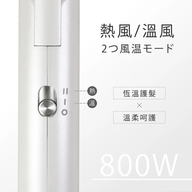 雙電壓折疊式高濃度負離子吹風機 2