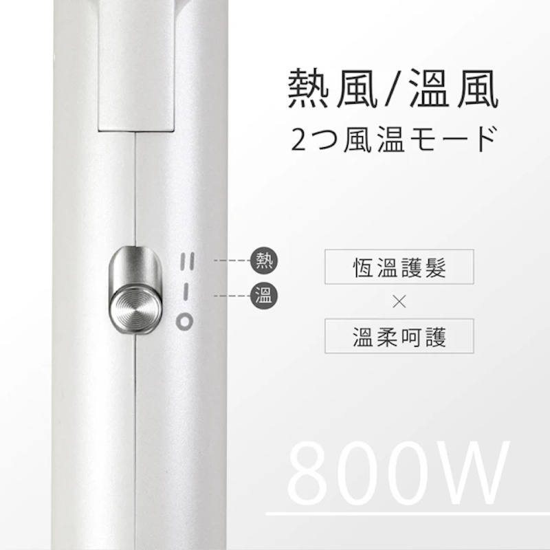 雙電壓折疊式高濃度負離子吹風機 2