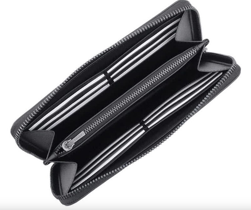 Accordion 小牛皮拉鍊長夾 3