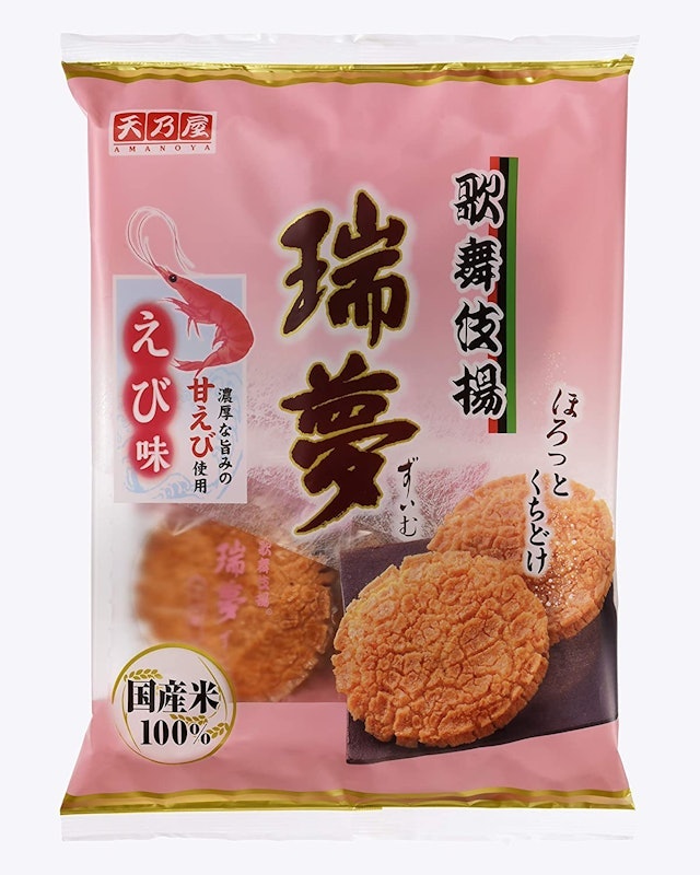 歌舞伎揚瑞夢蝦仙貝 1