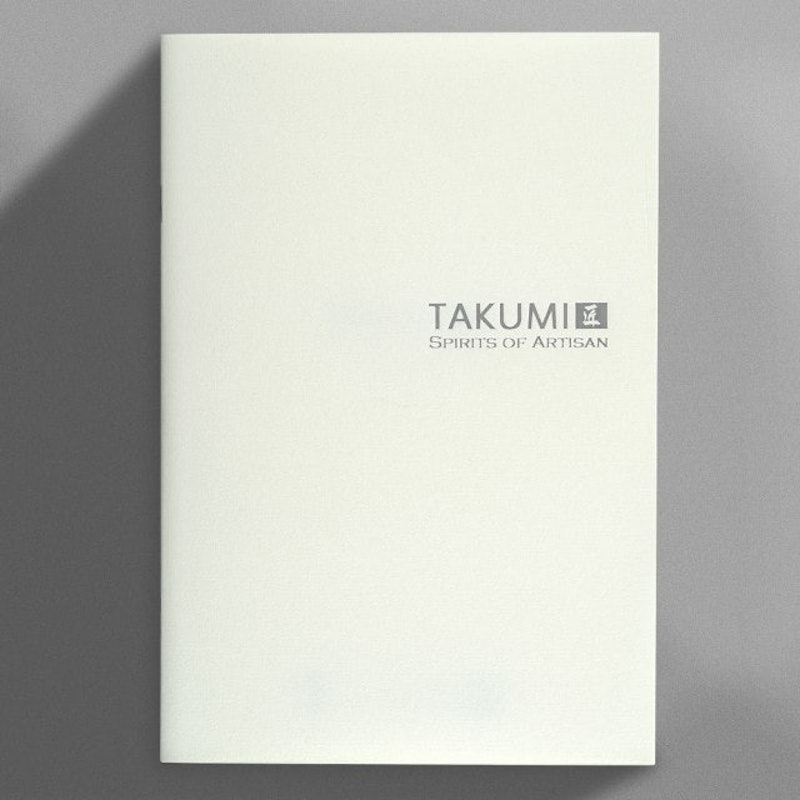 TAKUMI匠 A5和紙空白筆記本 1