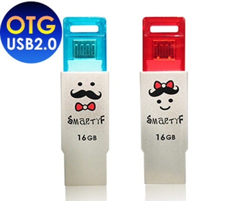 9. TCELL冠元 雙介面隨身碟 雷神家族-大鬍子與小蝴蝶/Micro USB 1
