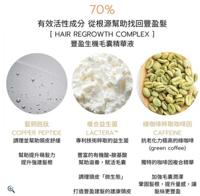 豐盈生機毛囊養髮精華液 2