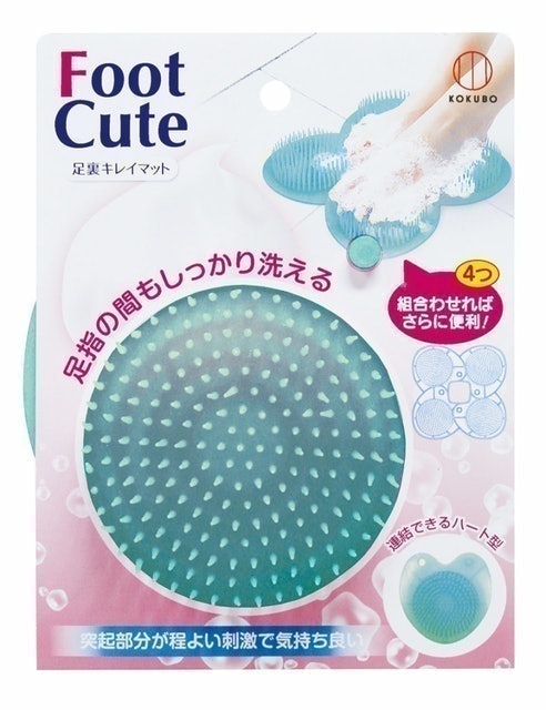 Foot Cute 圓型矽膠洗腳按摩刷 1