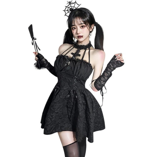 成人蘿莉塔惡魔連身裙  1