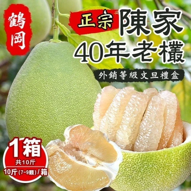 外銷等級40年老欉鶴岡文旦禮盒 1