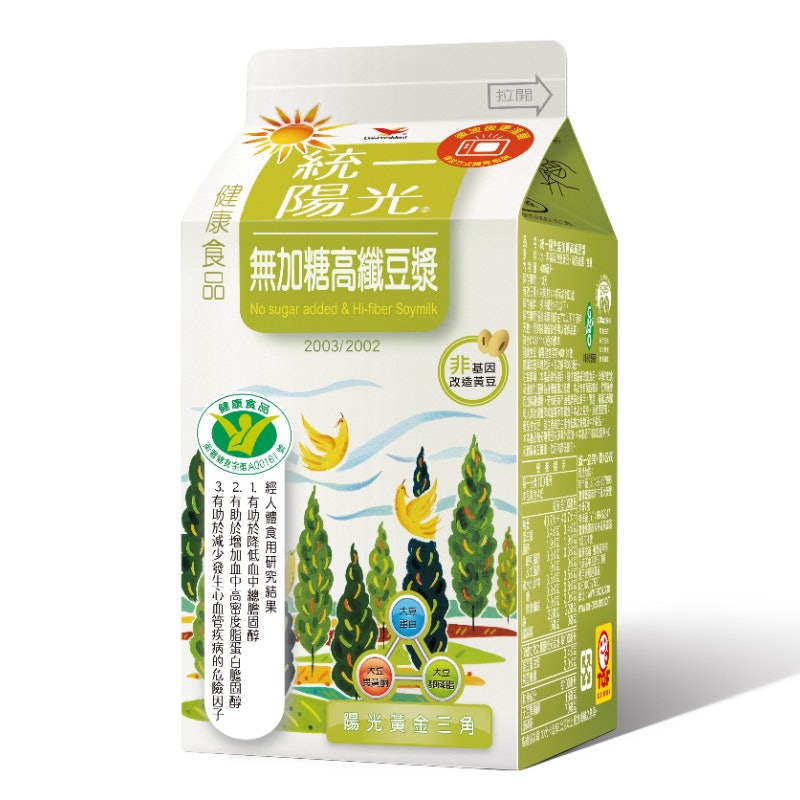 無加糖高纖豆漿 1