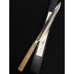 本霞 白二鋼 刺身刀