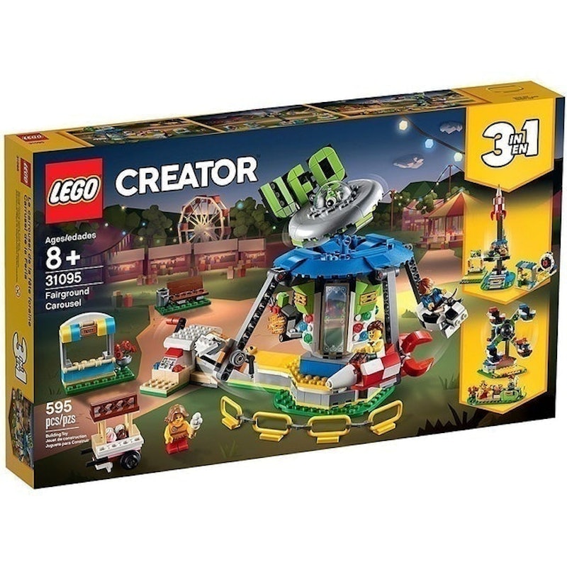 LEGO CREATOR 3-in-1 遊樂場旋轉木馬 1