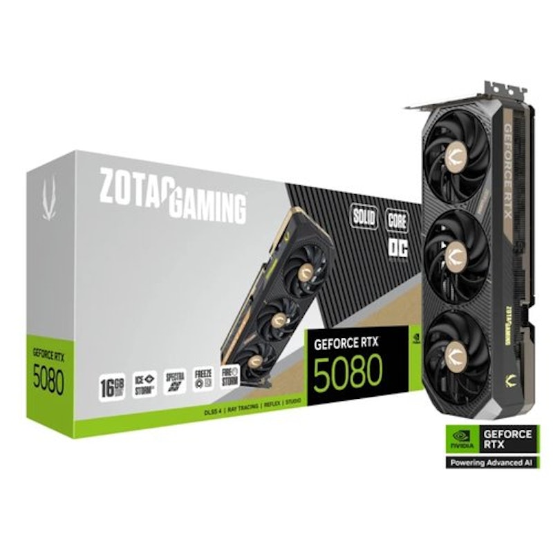 GAMING GeForce RTX 5080 SOLID OC 1