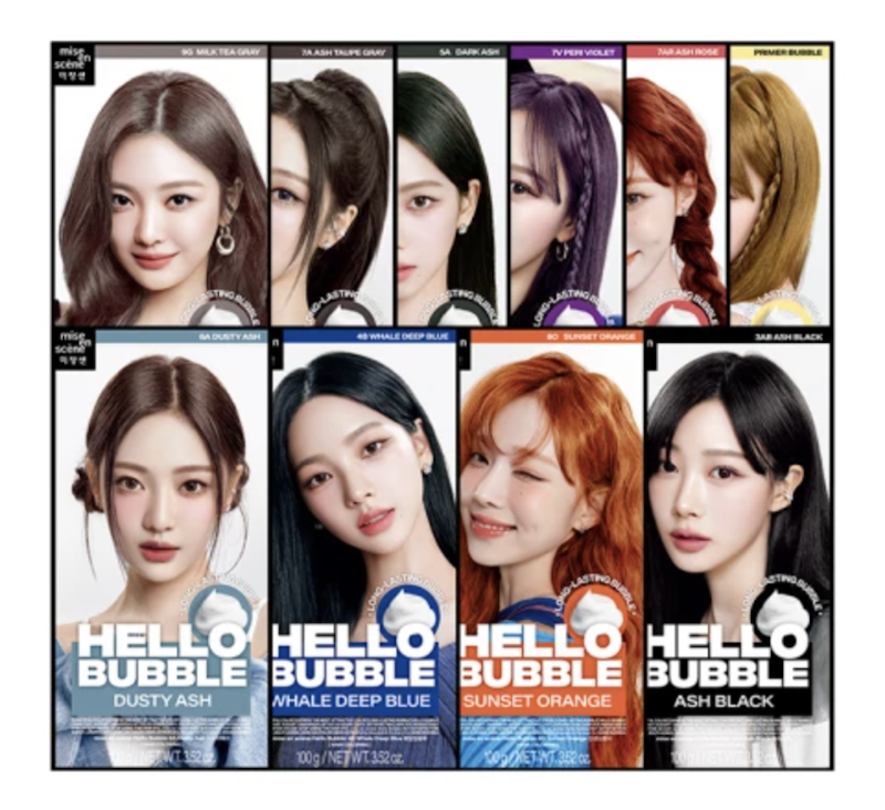 Hello Bubble 泡沫染髮劑 1