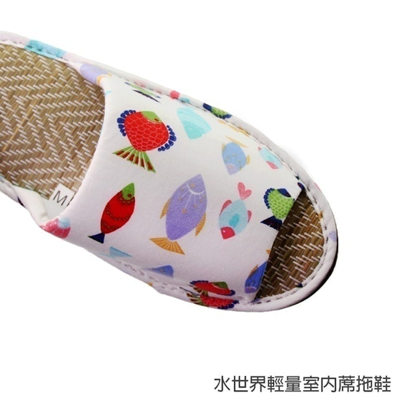 兒童款水世界輕量室內蓆拖鞋 1