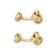 Tiffany&Co.蒂芙尼 KNOT系列18K金繩結造型袖扣 1