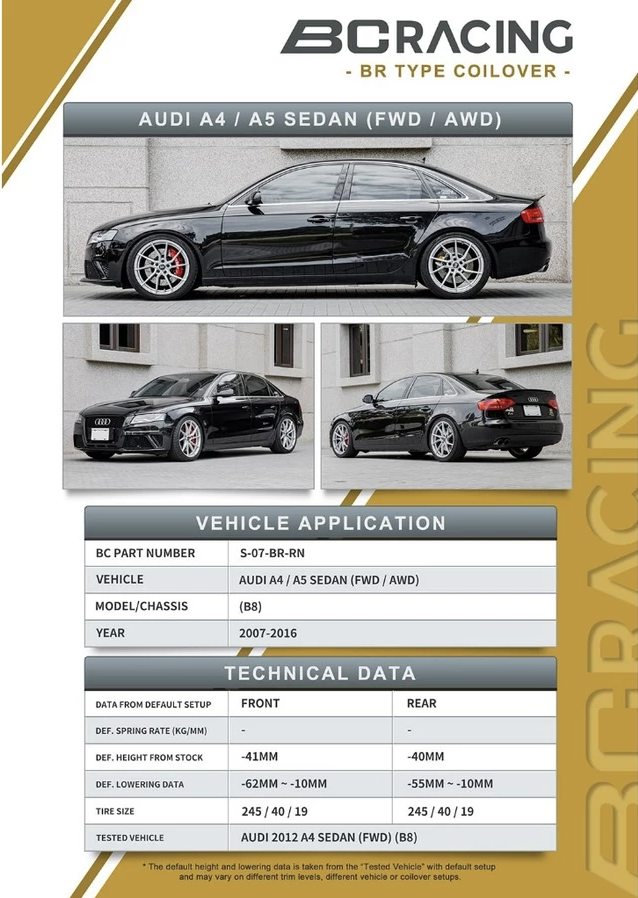 BR Type Coilover 避震器 2
