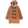 BURBERRY 巴寶莉 Mersey 混羊毛牛角扣連帽大衣外套 1