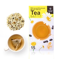 黑豆菊花茶