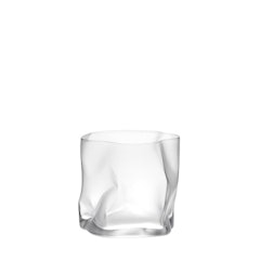 皺摺感霧面威士忌杯