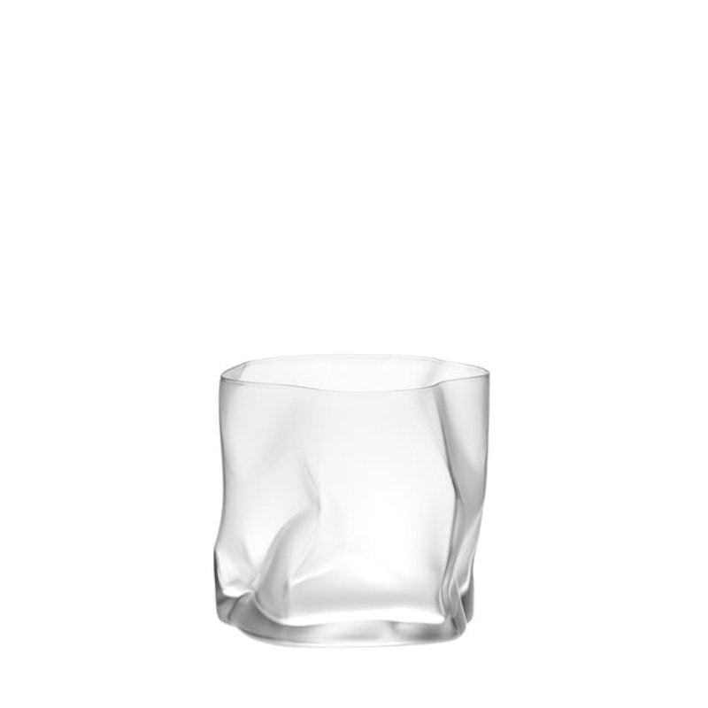 皺摺感霧面威士忌杯 1