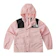 The North Face 北面兒童粉紅色防風防曬彈力滾邊袖口休閒連帽外套 1