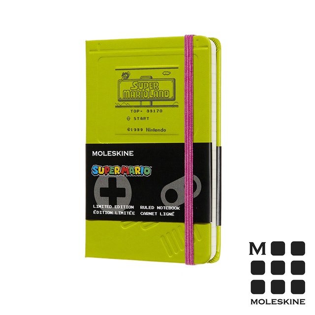6. Moleskine 超級瑪利歐限定版筆記本 1