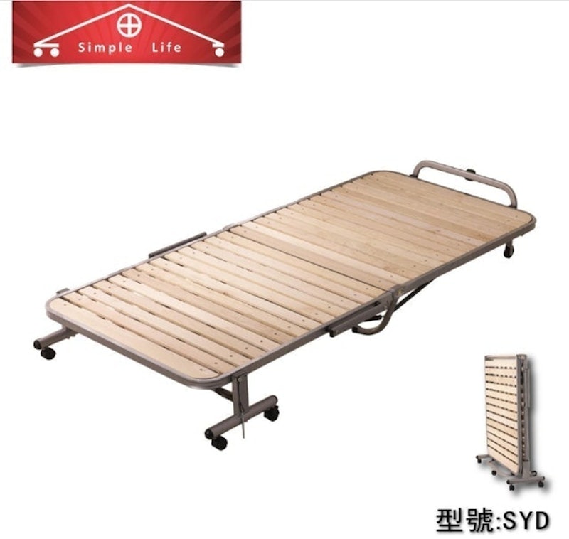 天然木桐木折疊床 1