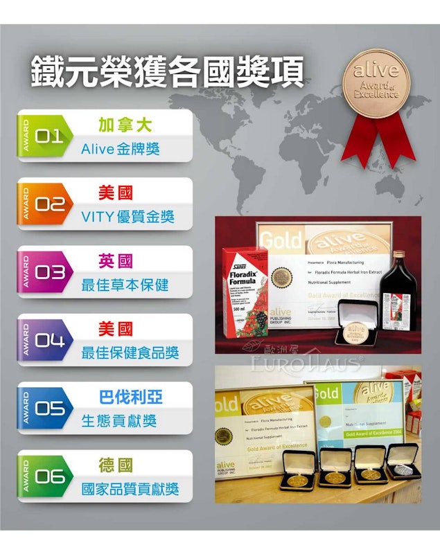 Floradix 鐵元草本液 3