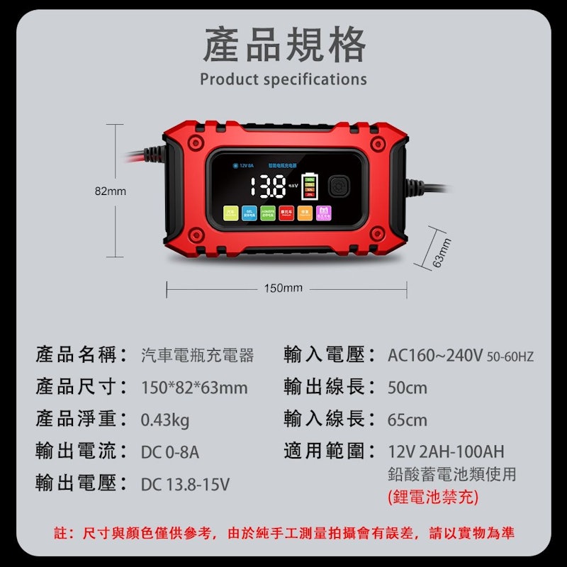 汽車電瓶充電器 2