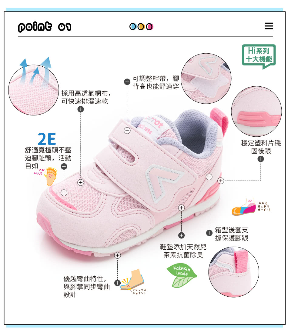 Hi 系列寶寶機能學步鞋 3