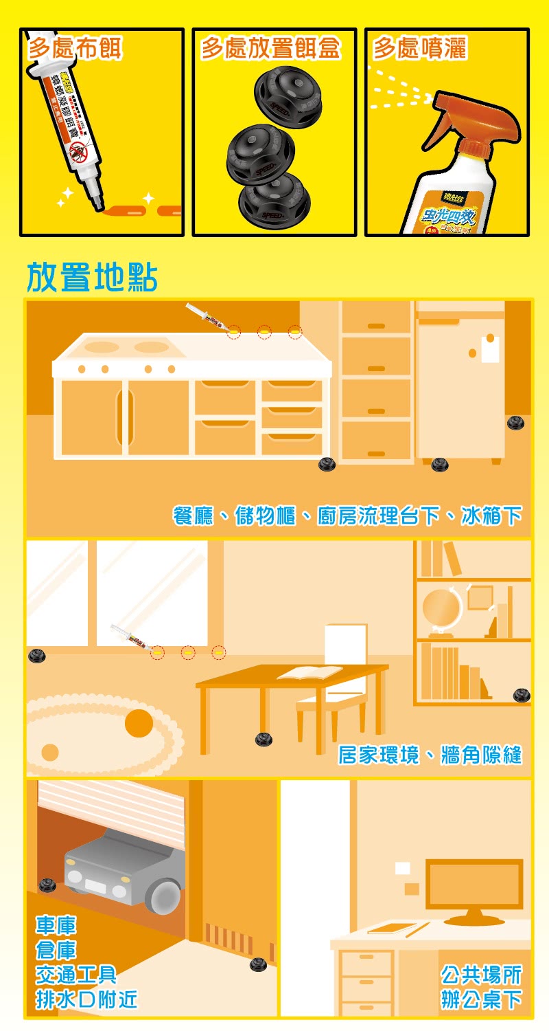 蟑螂凝膠餌寶 3