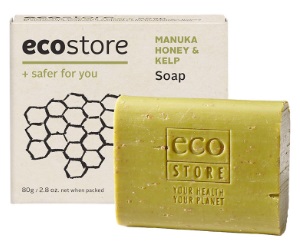 7. ecostore 純淨香皂 麥蘆卡蜂蜜海藻／80g 1